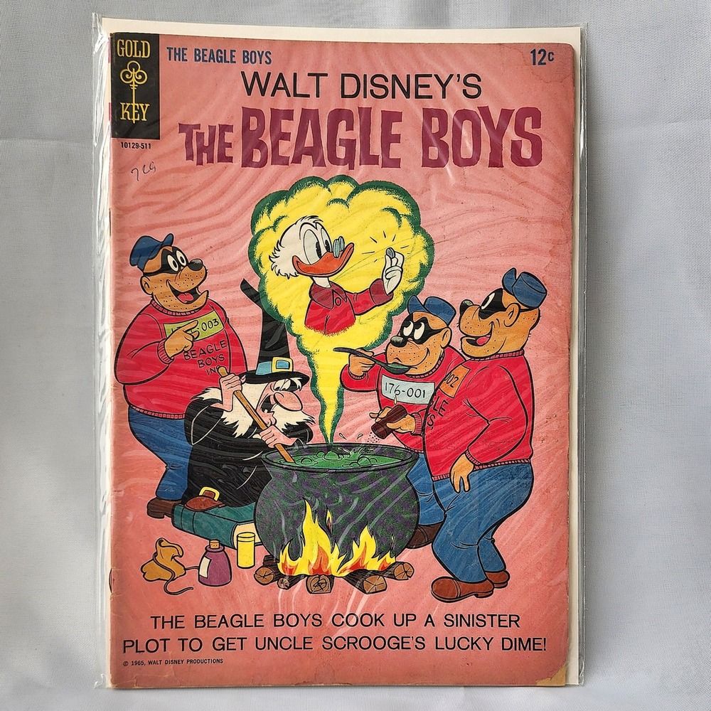 Walt Disneys The Beagle Boys Comic Book Gold Key 1965 Retro Vintage Collectible‎